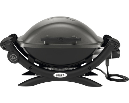Barbecue électrique Weber avec couvercle et câble d''alimentation
