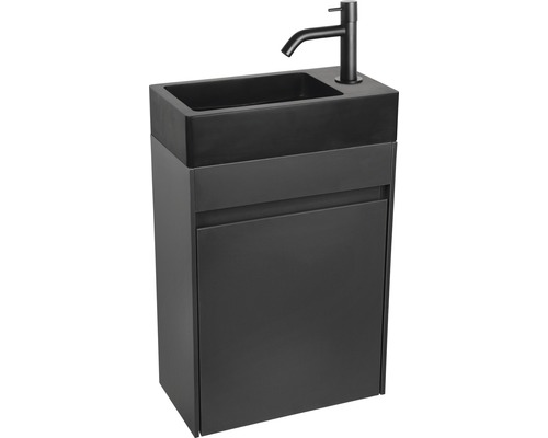 Waschtisch mit Unterschrank und Armatur