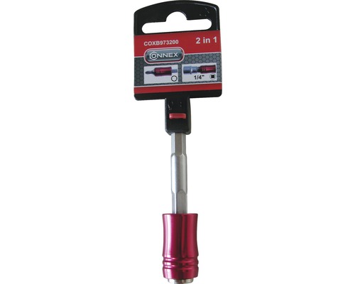Onnex 2 in 1 Bithalter mit Steckschlüsseladapter