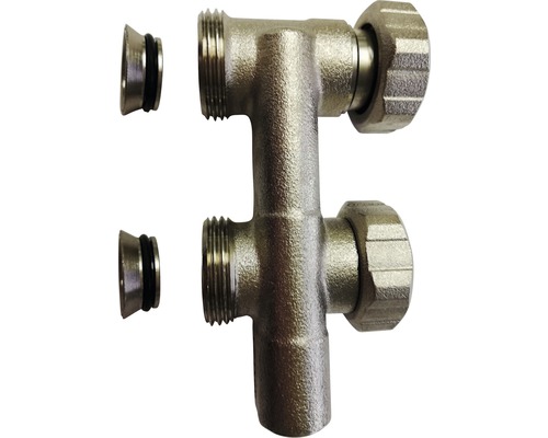 Heizkörperanschlussverschraubung mit Thermostatanschluss