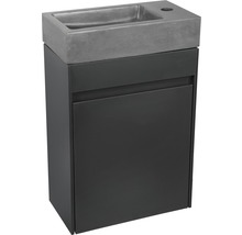 Meuble sous-vasque Differnz HURA L couleur de façade anthracite 39,5 x 52 x 21,5 cm-thumb-23