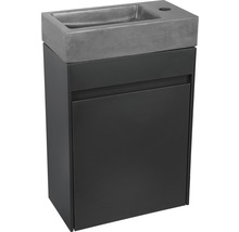 Meuble sous-vasque Differnz HURA L couleur de façade anthracite 39,5 x 52 x 21,5 cm-thumb-13