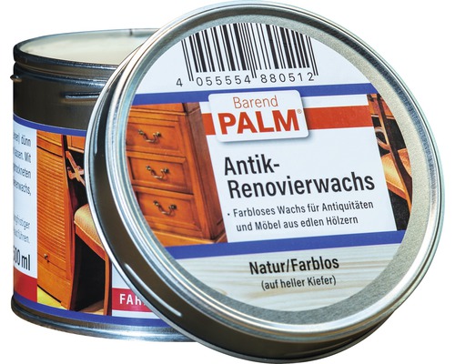 Barend Palm Antik Renovierwachs für Antiquitäten und Möbel aus edlen Hölzern