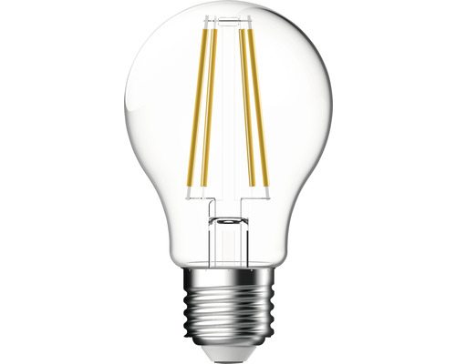 Ampoule LED FLAIR A60 à filament transparent avec capteur crépusculaire E27/5W(60W) 806 lm 2700 K blanc chaud