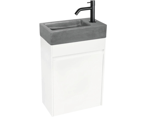 Combinaison de lavabo avec lavabo et meuble sous-lavabo