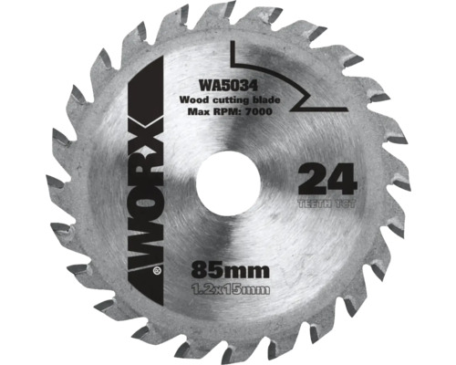 Lame de scie circulaire Worx 24 Z pour Versacut Lame de scie circulaire Worx 24 Z pour Versacut