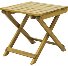 Gartenmöbelset GARDEN PLACE Alina 7-Sitzer 8 tlg. braun mit ausziehbarem Holztisch aus robuster Akazie, klappbar, inkl. Auflage
