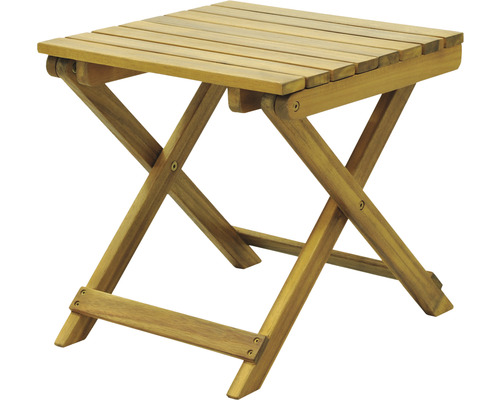 Table d''appoint pliante en bois pour l''extérieur