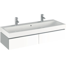 GEBERIT Doppelwaschtisch iCon 120 cm weiß 124020000-thumb-1