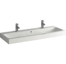 GEBERIT Doppelwaschtisch iCon 120 cm weiß 124020000-thumb-0