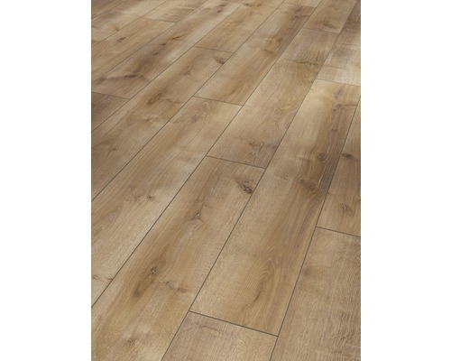 Sol stratifié posé avec décor bois