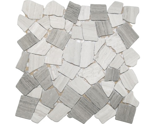 Opus en pierre naturelle gris 30.5x30.5 cm