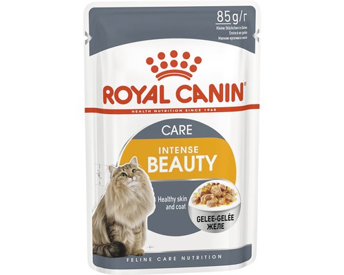 Aliment pour chat Royal Canin Intense Beauty en sachet de 85 grammes