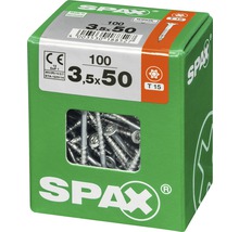 Vis universelles Spax 3,5 x 50 mm, paquet de 100 pièces