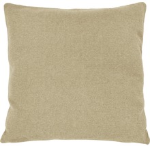 Quadratisches Kissen mit textilem Bezug