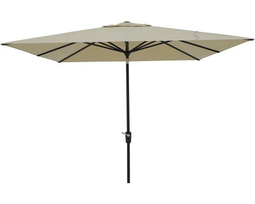 Parasol de marché Soluna Uzes 250 x 250 cm écru Parasol de marché Soluna Uzes 250 x 250 cm écru
