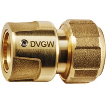 Élément de tuyau plus GEKA laiton homologué DVGW (Société Allemande de l’Industrie du Gaz et des Eaux) 3/4"-thumb-0