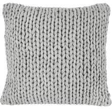 Coussin décoratif Marlin 50x50 cm gris clair