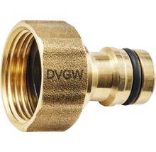 Messing Fitting mit DGVW Zeichen