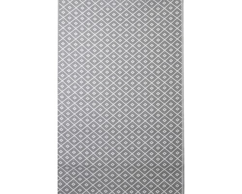 Tapis extérieur noir/blanc 120x180 cm