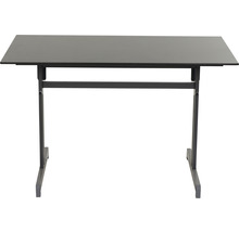 Table à manger rectangulaire avec structure en métal