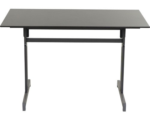 Table à manger rectangulaire avec structure en métal