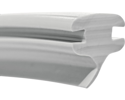 Profil d'étanchéité Schulte horizontal D2977 pour paroi pliante pour baignoire Profilé d''étanchéité pour fenêtres et portes