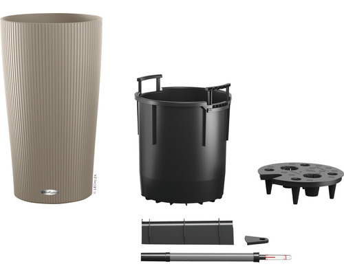 Lechuza Classico LS 43 pot de fleurs avec système d''irrigation