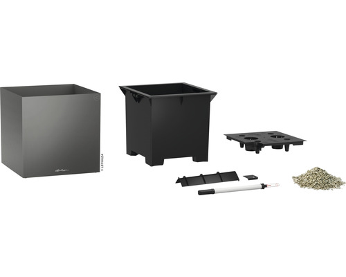 Blumenkübel Komplettset mit Bewässerungssystem und Zubehör