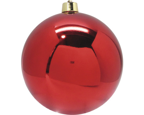 Boules de Noël grand modèle XXL Lafiora Ø 30 cm rouge 6 pces