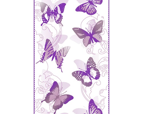Panneau autocollant Pop.up 94258-2 papillons violet