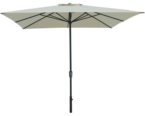 Parasol de marché Soluna Mejannes 300 x 300 cm écru