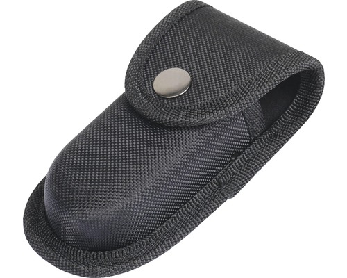 Sacoche à outils noire avec bouton-pression