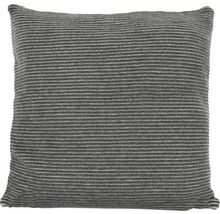Coussin décoratif Hila 50x50 cm gris foncé