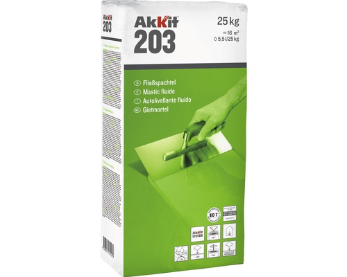 Mastic fluide Akkit 203 CT C25 F6 25 kg