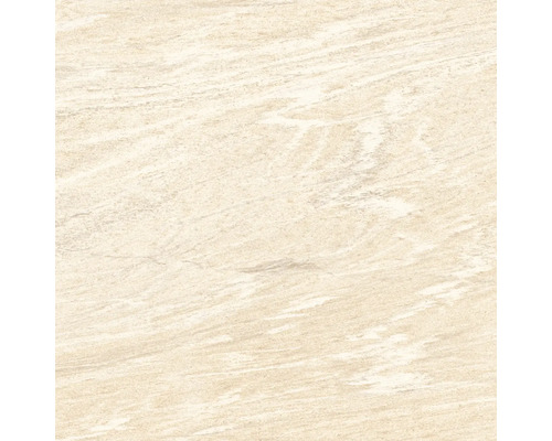 Carrelage sol et mur en grès-cérame fin Sahara 60 x 60 cm crème