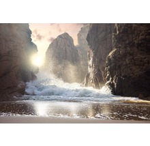 Papier peint panoramique intissé 181057 Rocks and Waves 7 pces 350 x 260 cm
