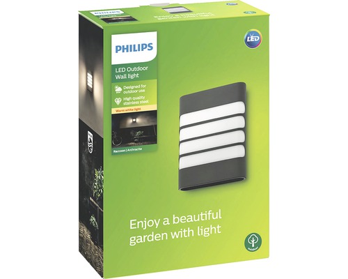 Philips LED Aussenwandleuchte Verpackung