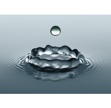 Wassertropfen erzeugt Wellen