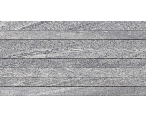 Carrelage décoratif Sahara gris, 32x62,5 cm