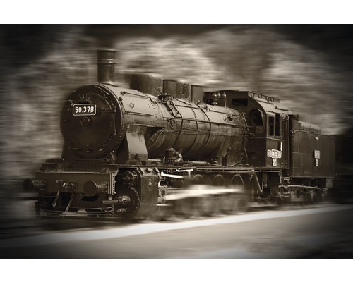 Papier peint panoramique intissé 22477 Steam Locomotive 10 pces 500 x 280 cm