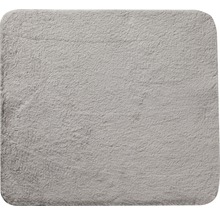 Tapis de bain Romance 55 x 65 cm gris argent-thumb-0