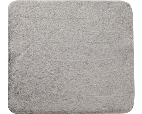 Tapis de bain Romance 55 x 65 cm gris argent