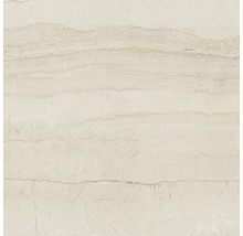 Carrelage sol et mur en grès cérame fin Living cream 120 x 120 x 0,9 cm poli beige-thumb-1