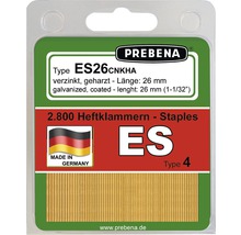 Heftklammern Prebena Type ES26CNKHA-B 1.100 St.-thumb-0
