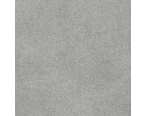Carrelage pour mur et sol en grès cérame fin Structure gris, gris mat 60 x 60 cm