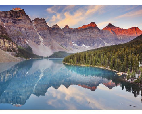 Papier peint panoramique intissé 18698 Moraine Lake Sunrise 7 pces 350 x 260 cm