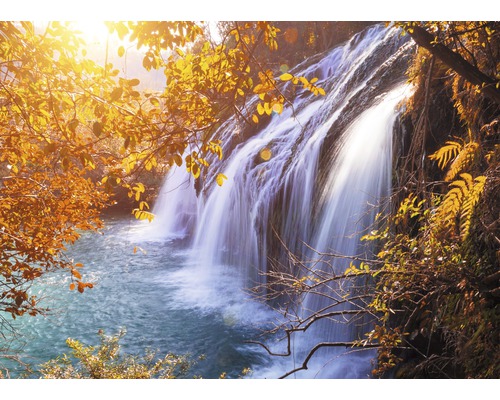 Papier peint panoramique intissé 22715 Autumn Waterfall 10 pces 500 x 280 cm