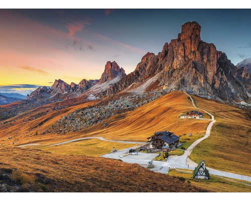 Fototapete Vlies 21757 Alpine Pass Dolomites 8-tlg. 400 x 260 cm