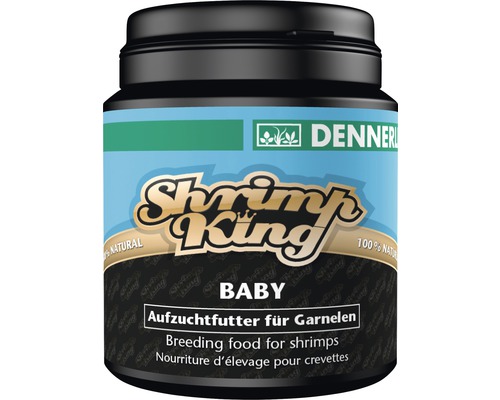 Dennerle Shrimp King Baby, 30 g Dennerle Shrimp King Baby Nourriture d''élevage pour crevettes